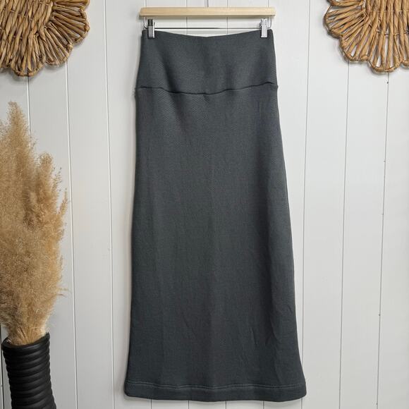 Free People sweater set top and midi skirt co-ord matching set knit Small - Picture 5 of 9